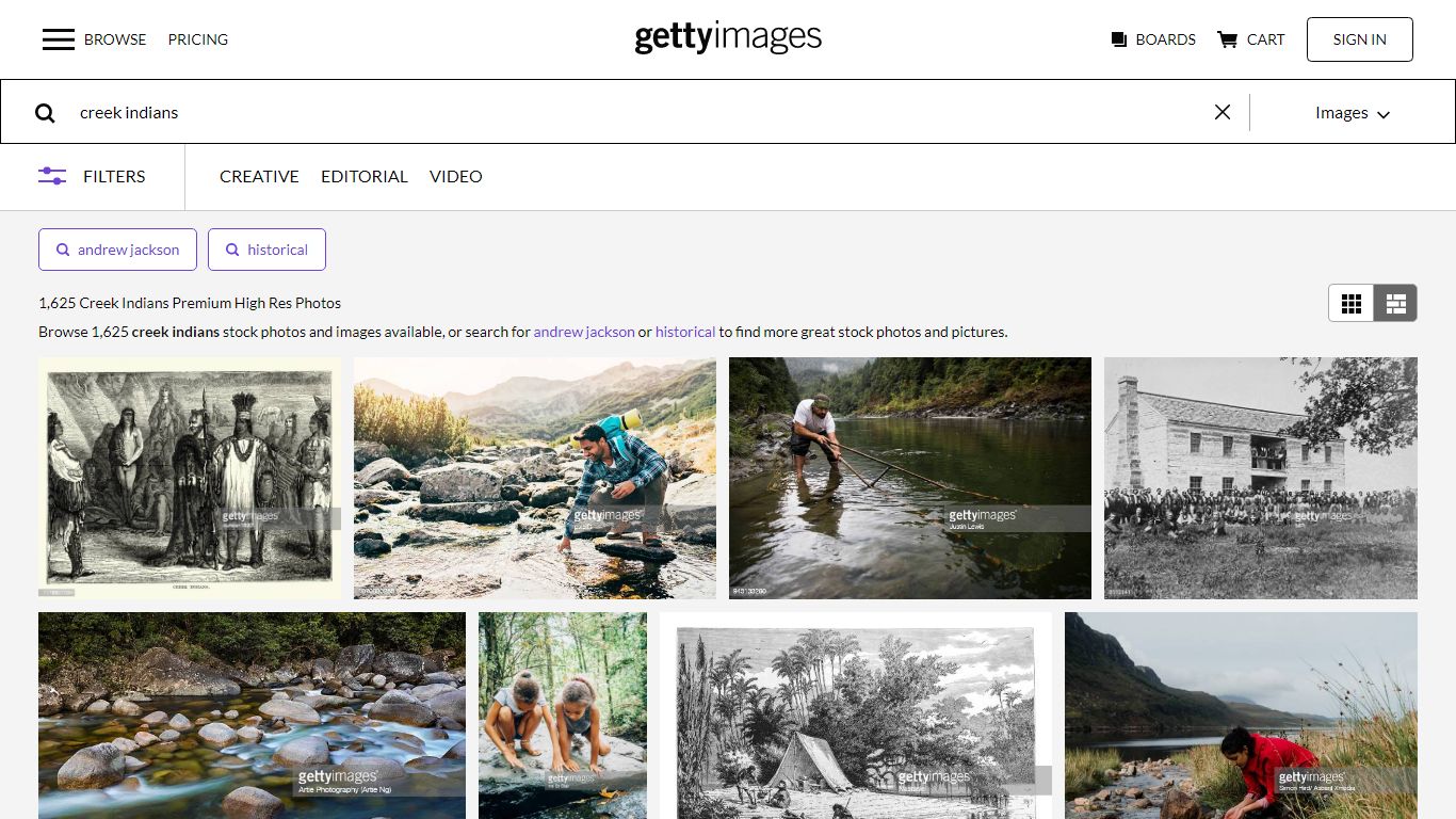 Creek Indians Photos and Premium High Res Pictures - Getty Images